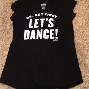 🌸🌸🌸4/$30 justice let’s dance tee
